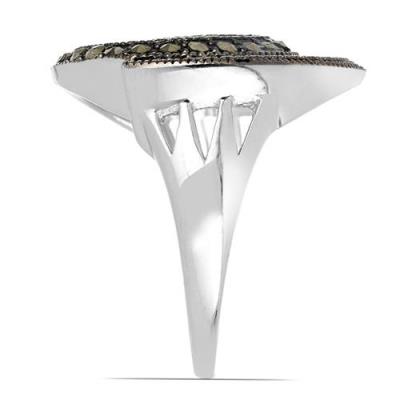 BUY 925 SILVER AUSTRIAN MARCASITE GEMSTONE STYLISH RING